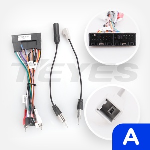 Комплект рамка и проводка Kia Sportage 4 QL 2018-2022 9" (Тип A)