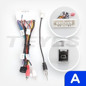 Комплект рамка и проводка Kia Rio 4 2016-2020 9" (Тип A)